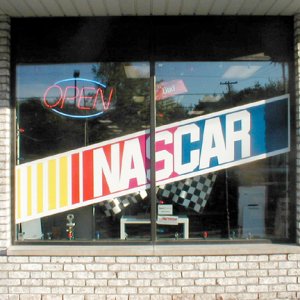 NECK-CAR window vinyl