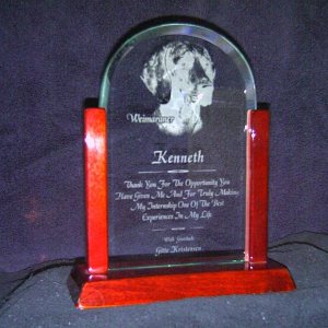 Glass Appreciation Award