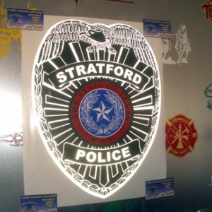 Stratford Police Badge