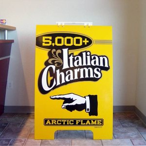 Italian Charms A-Frame
