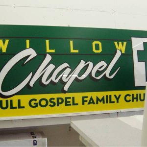 Willow Chapel Sign