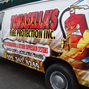 Tomasellas Fire Protection Van