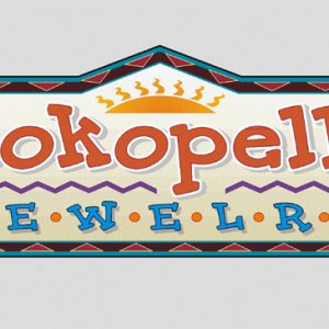 Kokopelli Jewelry Sign