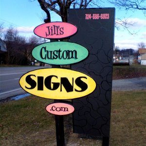 New sign.