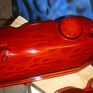 Valve covers for a tuner car