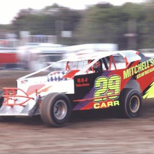 Track shot of Billy Carr 2008