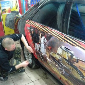 Victory Day car wrapes_1