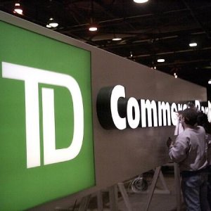 A prototype for TD when they bought out Commerce. They decided to just go with TD Bank and dropped the Commerce, for the majority of those branches.