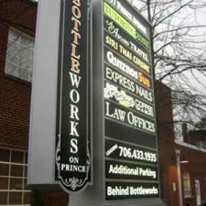 commerical entrance sign 011