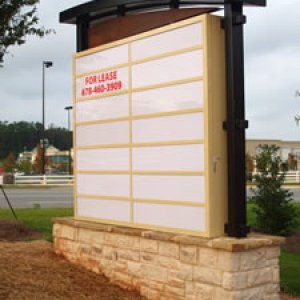 commerical entrance sign 012