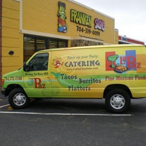 Mexican Restaurant Van Wrap. I went to eat there after they bought the wrap and it was the worst food I'd ever eaten.