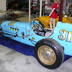 1956 Indy car relettered & renumbered (spun 24k)