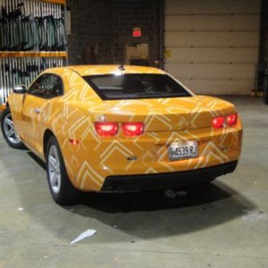 2010 Camaro vehicle wrap5