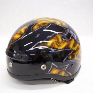 airbrushed helmet