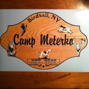 camp meterko sign