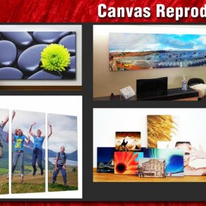 Canvas reproductions