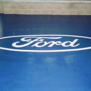 ford floor graphics
