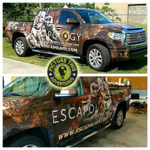 Excapology Full Truck Wrap