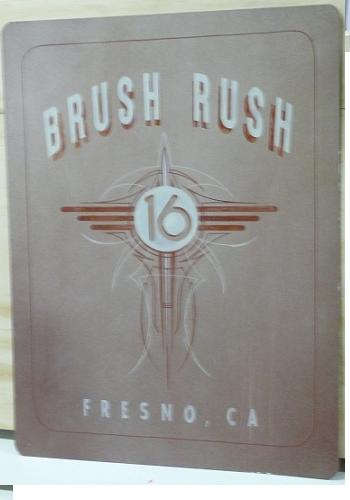 a panel I did for the Brush Rush in Fresno, Ca.