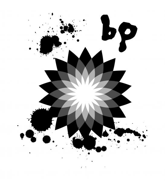 BP after Oil Spill. Created in Corel