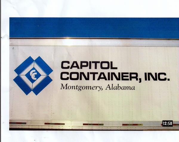 Capitol Container Trailer