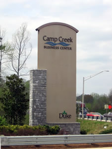 commerical entrance sign 006