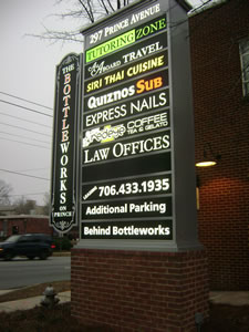 commerical entrance sign 010
