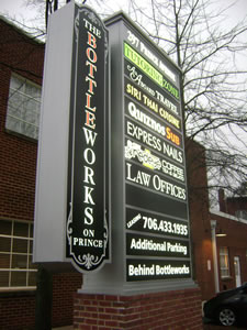 commerical entrance sign 011