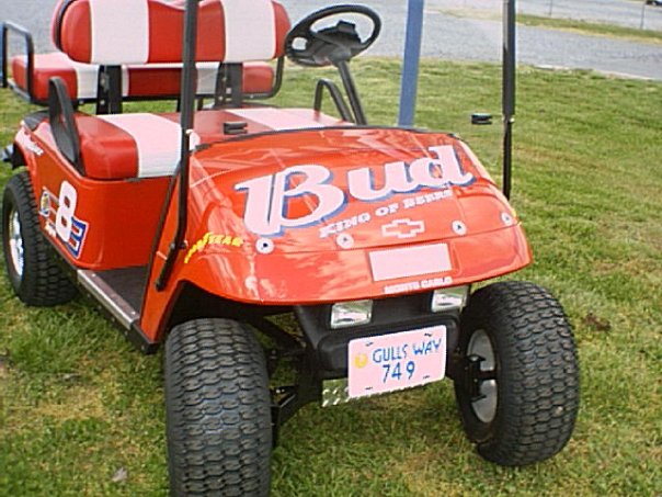 Dale Jr. Golf Car