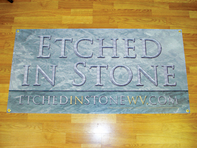 Etched in Stone banner
