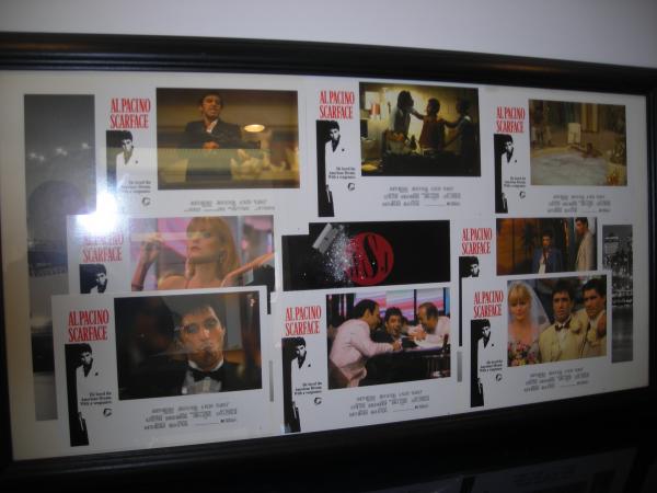 Final Product Scarface Movie pics with Vinyl behind it