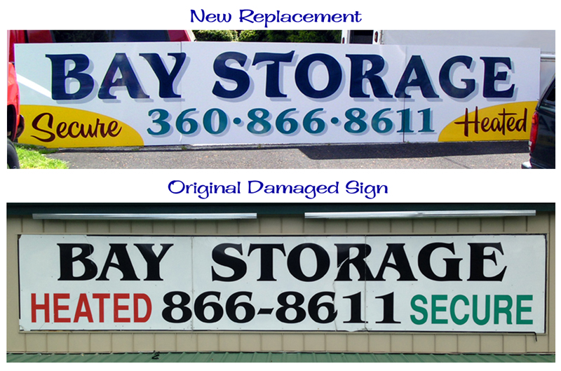 Hand Lettered replacement panels