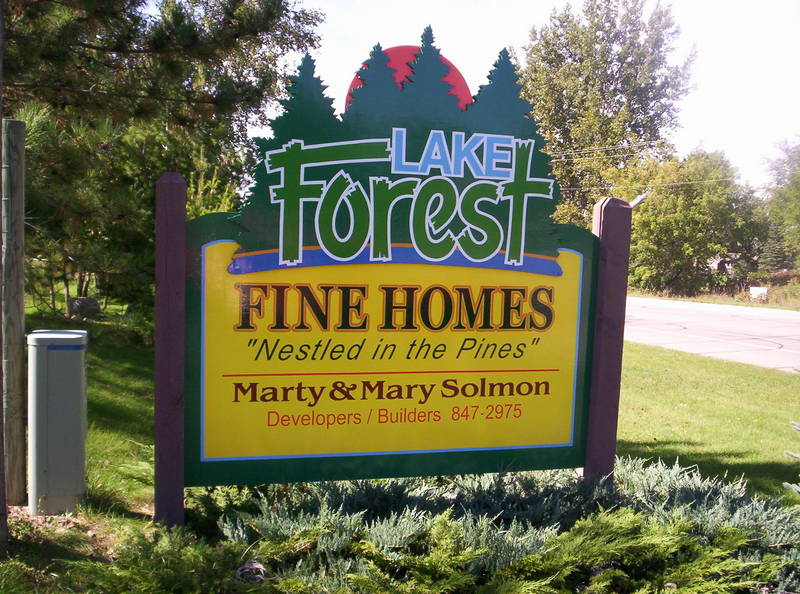 Lake Forest Ext. Signage