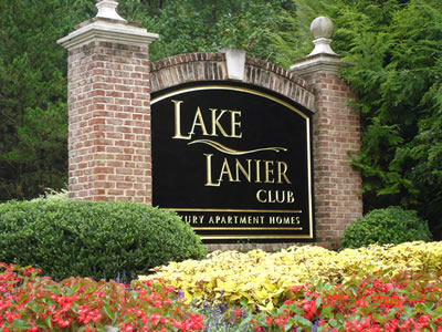 residential entrance sign 006