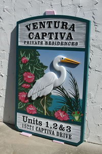 residential entrance sign 028