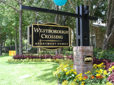 residential entrance sign 030