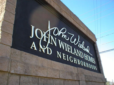 residential entrance sign 031