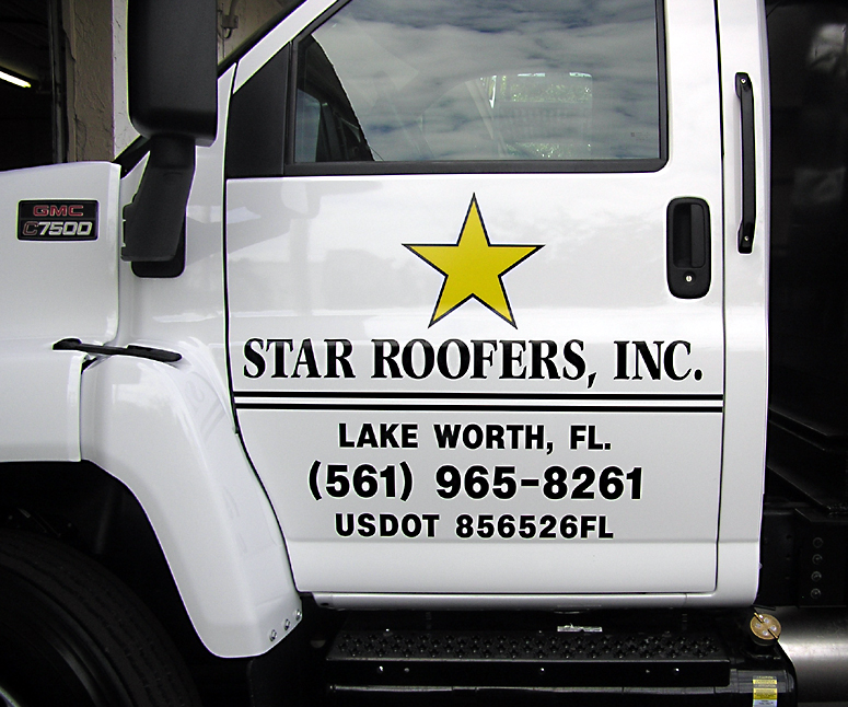 Star Roofers Lift Truck