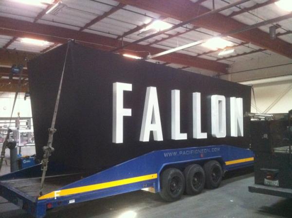 top section of "FALLON GATEWAY" ready to leave shop