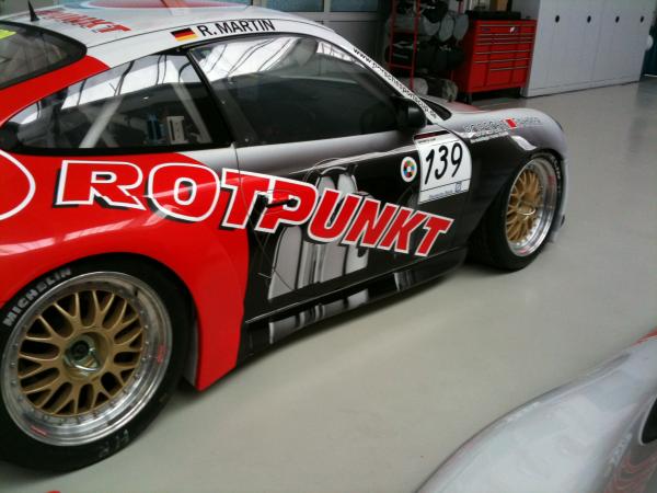 Wrapping for Porsche CUP Germany