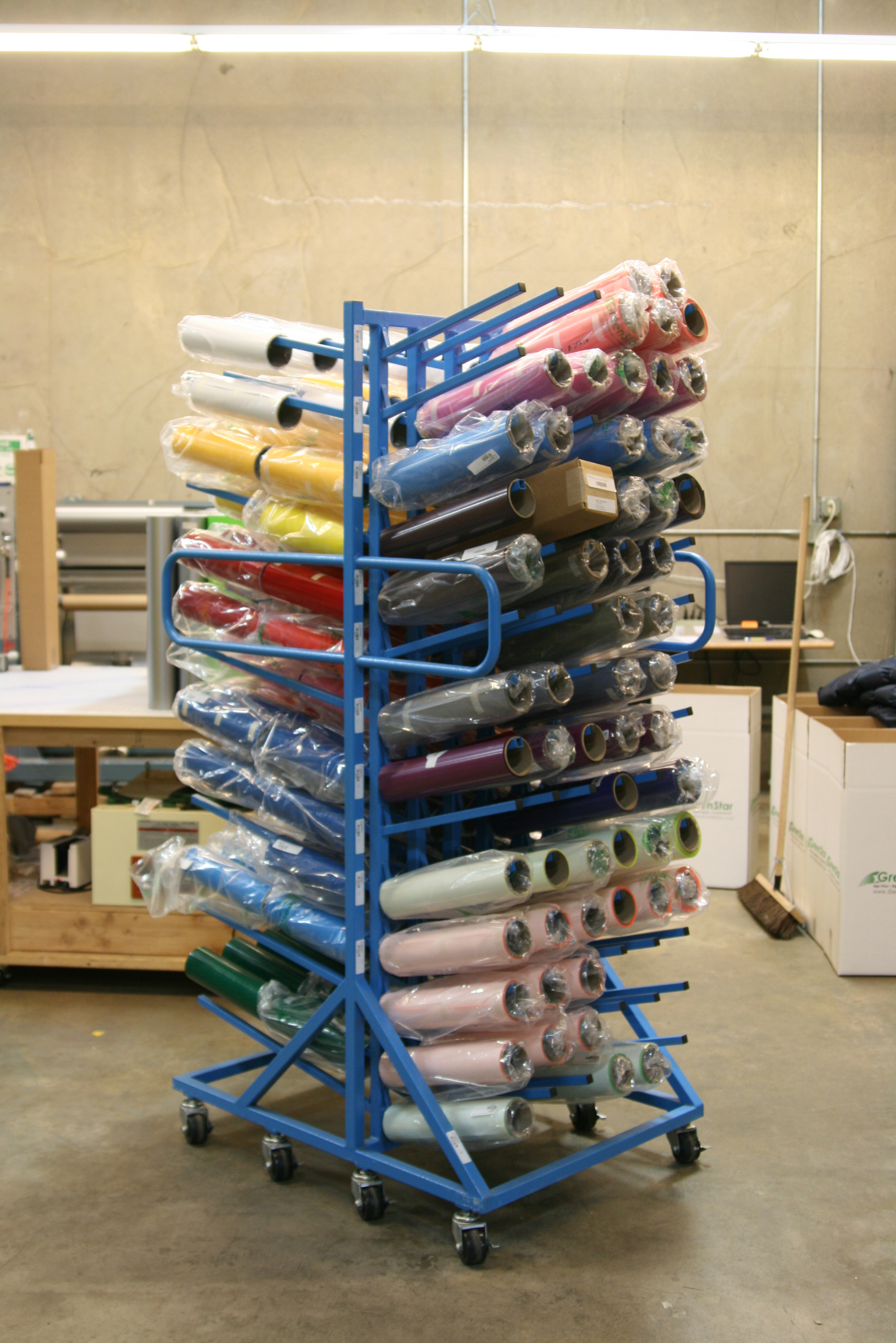 Vinyl Roll Storage  : Largest Forum for Signmaking  Professionals