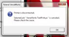 Error message (Printer disconnected) 8-30-14 after updating VersaWorks.jpg