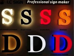 China signage Maker