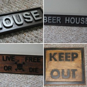 Wood Signs