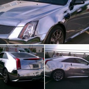 chrome cadillac