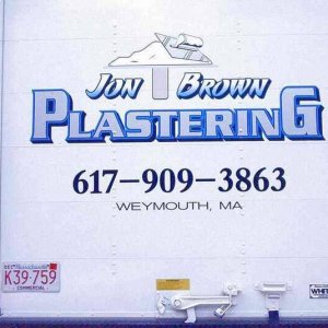 plastering