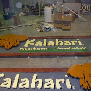 main entrance signs