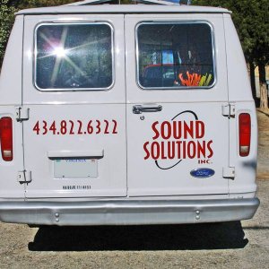 Basic 2 color Van Lettering