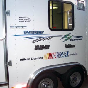 T-Bolt Xpress Nascar Tailer