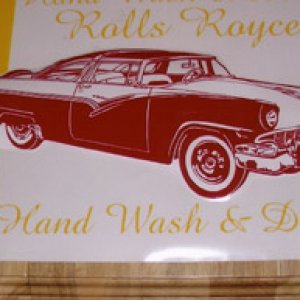 Rolls Royce Hand Wash